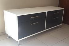 Credenza with drawers and filing drawers